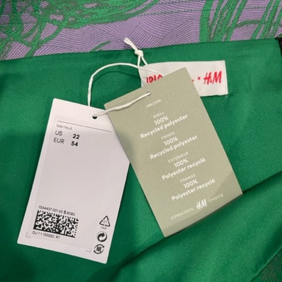 Iris Apfel x H&M Jacquard-Weave Mini Skirt Size 22 (NWT) - Picture 8 of 8